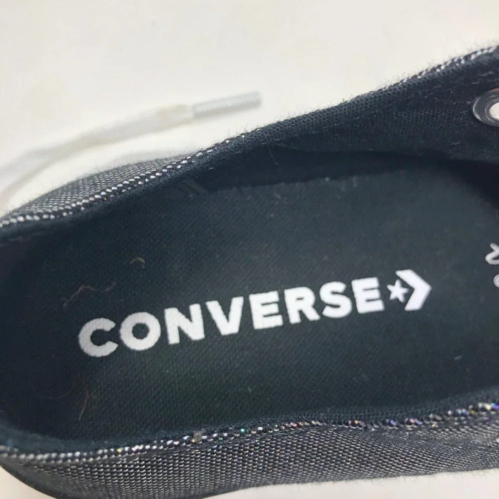 Converse Chuck Taylor All Star Lift Platform Sneakers Womens 5.5 Shimmer